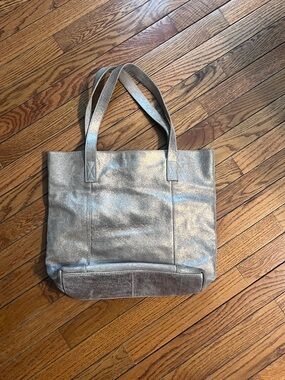 Metallic Gold Brampton London Women's Tote Bag